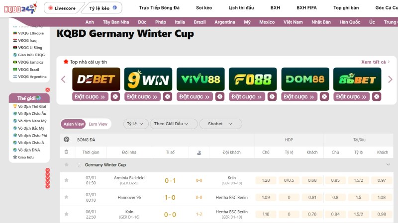 Germany Winter Cup